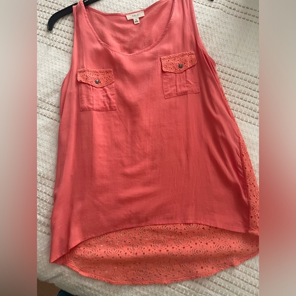 🐦🪺coral blouse , EUC🪺🐦 - Picture 1 of 6